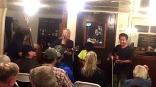 Miles and Teo with Laurie Lewis and Sam Grisman, USS Potomac