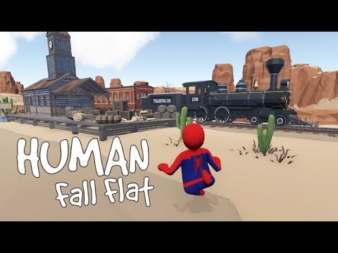 Human Fall Flat - The Wild Wild West [Workshop] - Gameplay, Walkthrough Video