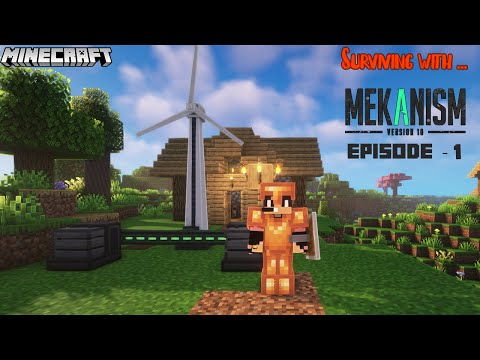 Surviving With Mekanism EP-1 | Minecraft #mightyplays #minecraftsurvival