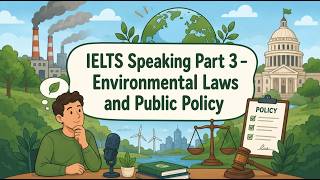 IELTS Speaking Part 3 – Environmental Laws and Public Policy