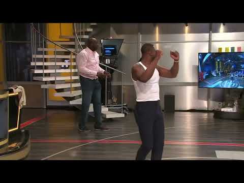 Watch Jamal Crawford Break A Camera While Shooting Around On TNT's "Inside the NBA"