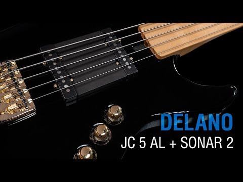 Delano JC 5 AL + Sonar 2 // Maruszczyk Elwood 5a-24 Fretless