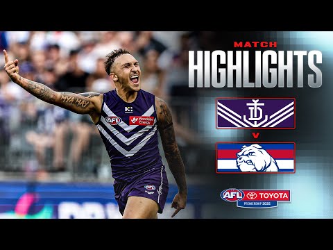 Fremantle v Western Bulldogs Highlights | Round 4, 2025 | AFL