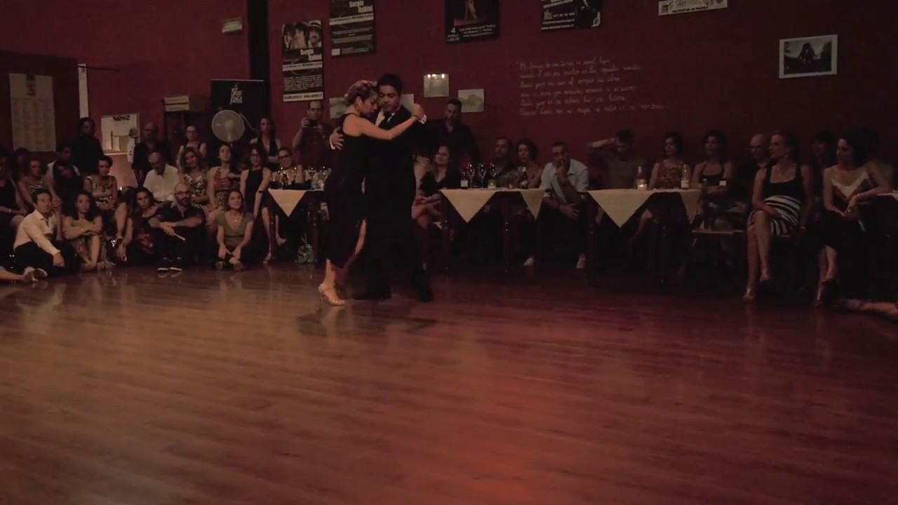 Carlos Espinoza y Noelia Hurtado en Parma - 2017, "Adios Querida", Juan D'Arienzo