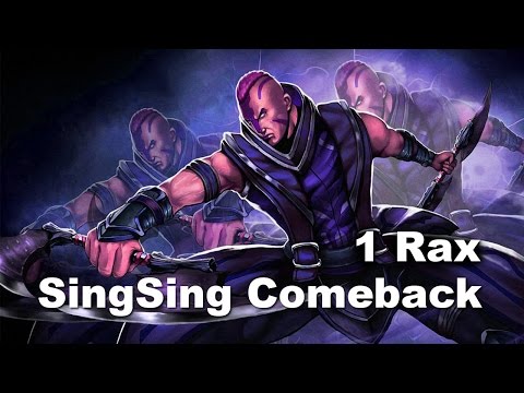 SingSing Antimage 1 Rax Real Comeback Dota 2