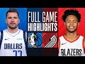 MAVERICKS at TRAIL BLAZERS | FULL GAME HIGHLIGHTS | December 8, 2023