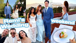 Remi's Wedding Weekend Vlog!! Welcome Party and Night Before!!!