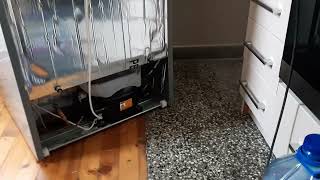 How to Clean Fridge Drip Tray,  Rotten Meat Smell Back of Fridge.