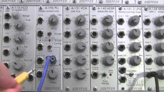 Video thumbnail for Doepfer A196 PLL- Experiments with the Phase Locked Loop-VCO and Phase Comparator Part One by Raul's World of Synths