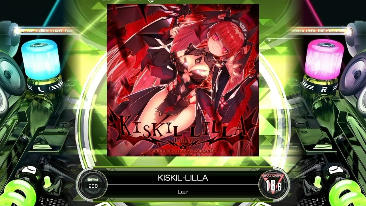 [SDVX] KISKIL-LILLA [EXH 18.6] (譜面確認)