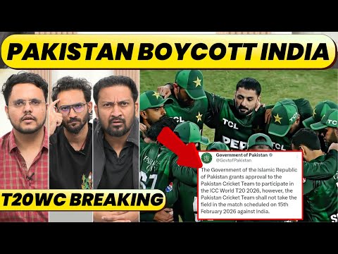 🔴Big Breaking: Pakistan to boycott India match, to play rest of T20 World Cup