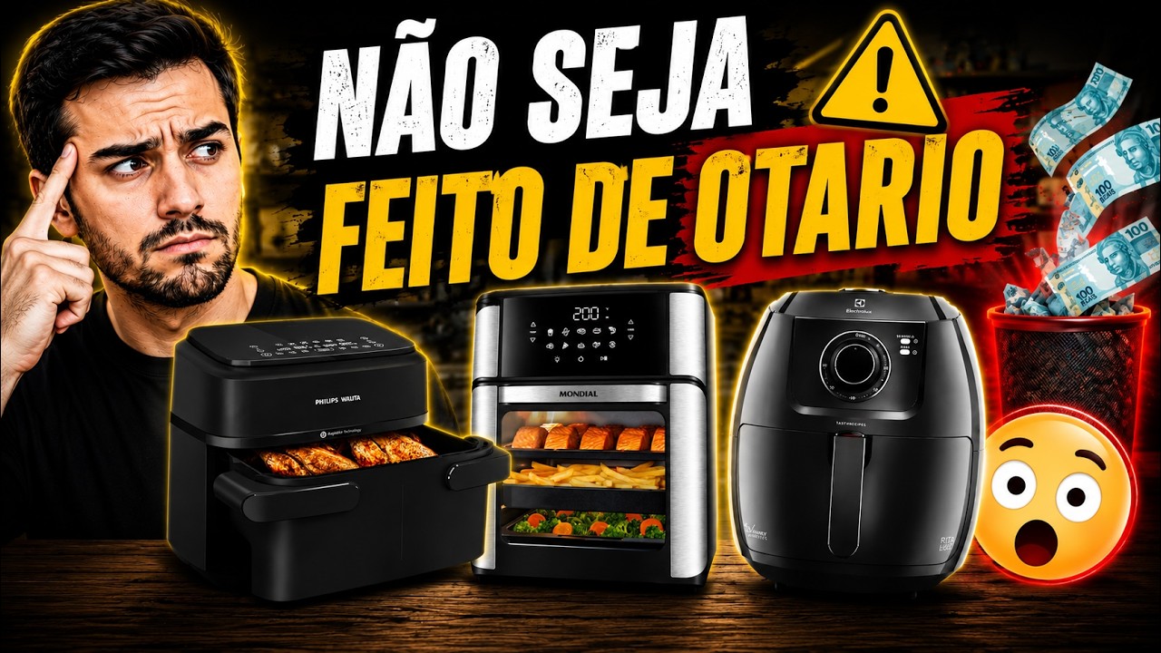 As 3 Melhores Marcas de AIR FRYER para Comprar Sem Errar! (90% Compra Errado)