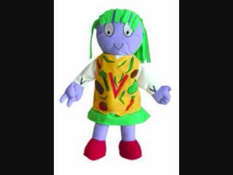 The Letter People Ms. V - Vegetable Vest