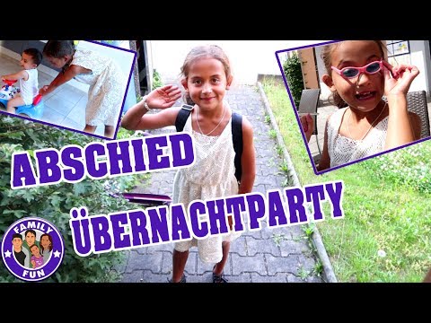 MILEY'S FAREWELL OVERNIGHT PARTY ALONE Vlog #96 Our life FAMILY FUN