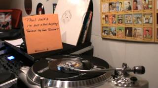 Paul Anka ...  i'm just a fool anyway