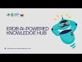 ERDB AI Powered Knowledge Hub