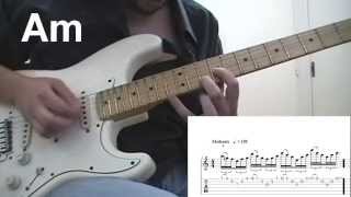 Sweep Picking Tutorial - Yngwie Malmsteen Liar by Maxi Vacherand