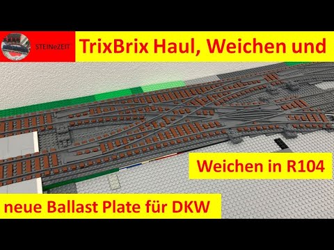 Dietmar´s Brick-World (187) TrixBrix Lieferung mit neuer Ballast Plate