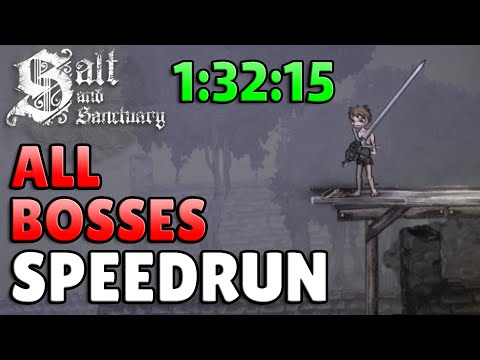 All Bosses Speedrun In Salt & Sanctuary
