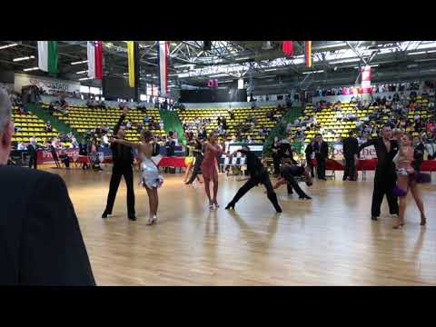 Sergei Varnitcyn - Cassandra Juul Poulsen, DEN | RB | Hessen Tanzt WDSF Open Youth Latin 2019