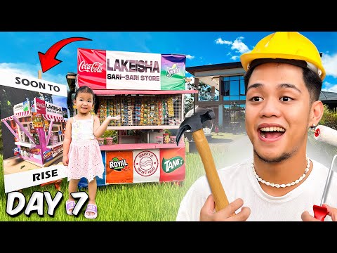 Building Mini SARI-SARI Store sa BG House (unang tindahan)