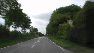 preview picture of video 'Driving On The D15 Between Roudouallec & Coray, Finistère, Brittany, France 2nd May 2011'