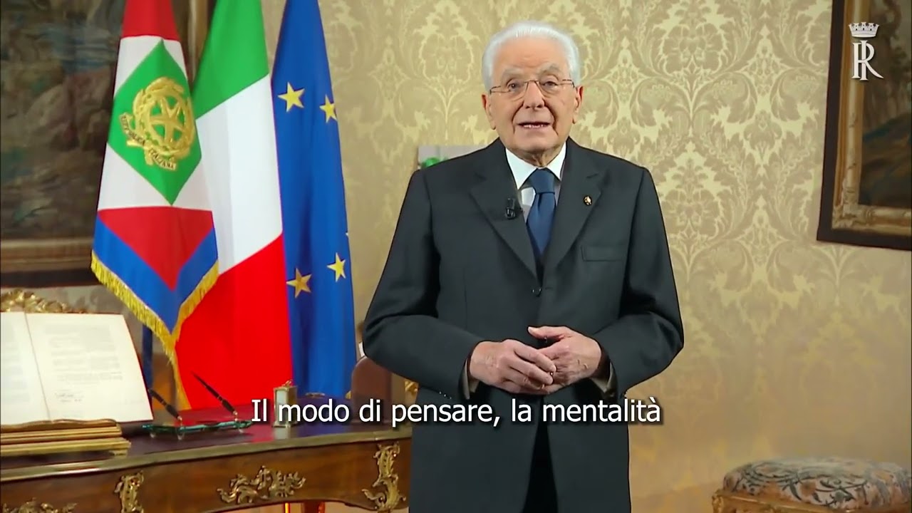 MATTARELLA: “LA PACE È UN MODO DI PENSARE, NON DI IMPORRE IL PROPRIO DOMINIO”