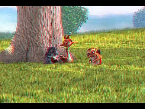 BIG BUCK BUNNY 3D ANAGLYPH VERSION HIGH QUALITY. 3D ANAGLYPH  VIDEO ANIMATION MOVIE