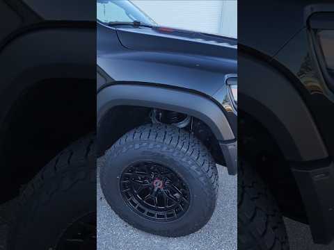 This is how the Ram TRX should look. #eibach #vossen
