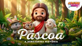 Coelho Lilo e a Verdadeira Páscoa | História Infantil de Jesus