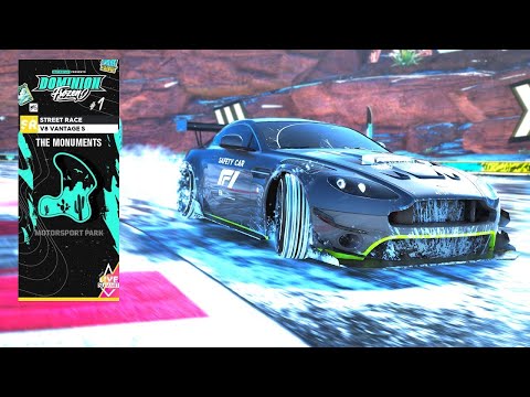 The Crew 2 How To: Dominion Frozen #1 'Ice Crown' Summit +Pro-Settings for Aston Martin V8 Vantage S