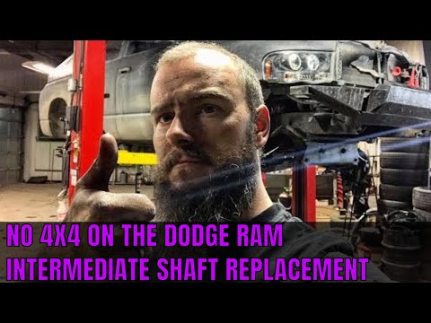 How To Replace Intermediate Stub Shaft \u2022 Dodge Ram 1500 4x4 \u2022 #ThatBeardedMechanic