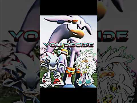 Silver The Hedgehog Vs Sonic The Hedgehog #shorts