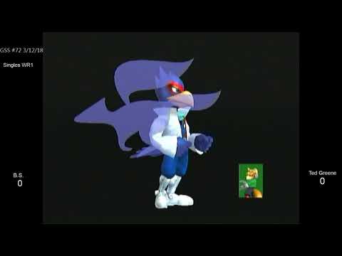 GSS 72 SSBM - B.S. (Falco) vs. Ted Greene (Fox) - Melee WR1