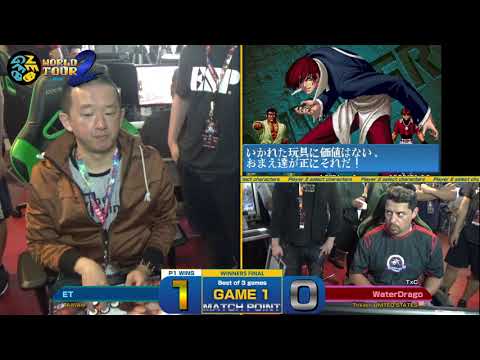 ET vs WaterDrago - KOF '98 Neo Geo World Tour Season 2 Las Vegas Stop Pools