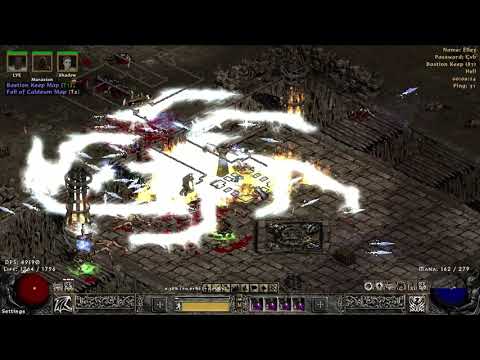 Project Diablo 2 season 7: Phoenix Strike Assassin vs Tier 1 & Tier 2 map bosses