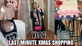 VLOG 🖤 LAST MINUTE XMAS SHOPPING 🛍️ CHRISTMAS SHOPPING HAUL AND NEW CHRISTMAS SWEATERS