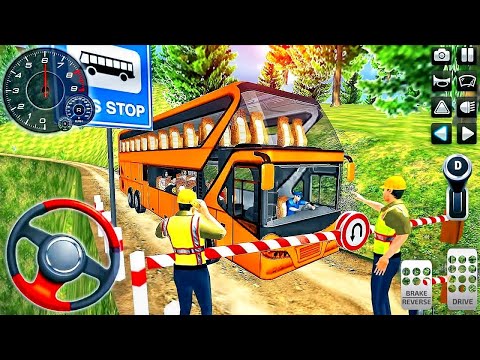 Offroad Bus Transport Simulator (by Racing Games) 2020 - New Best Android Gameplay level 1 to 6