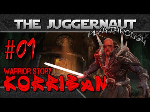 SWTOR Sith Warrior JUGGERNAUT Class Story #01 - Creation & Korriban
