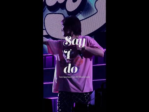 250316 'Say I Do' 松田元太 Focus // Travis Japan Concert Tour 2025 VIIsual @宮城セキスイハイムスーパーアリーナ Fancam