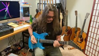 Scotti Hill Wasted Time Solo Lesson