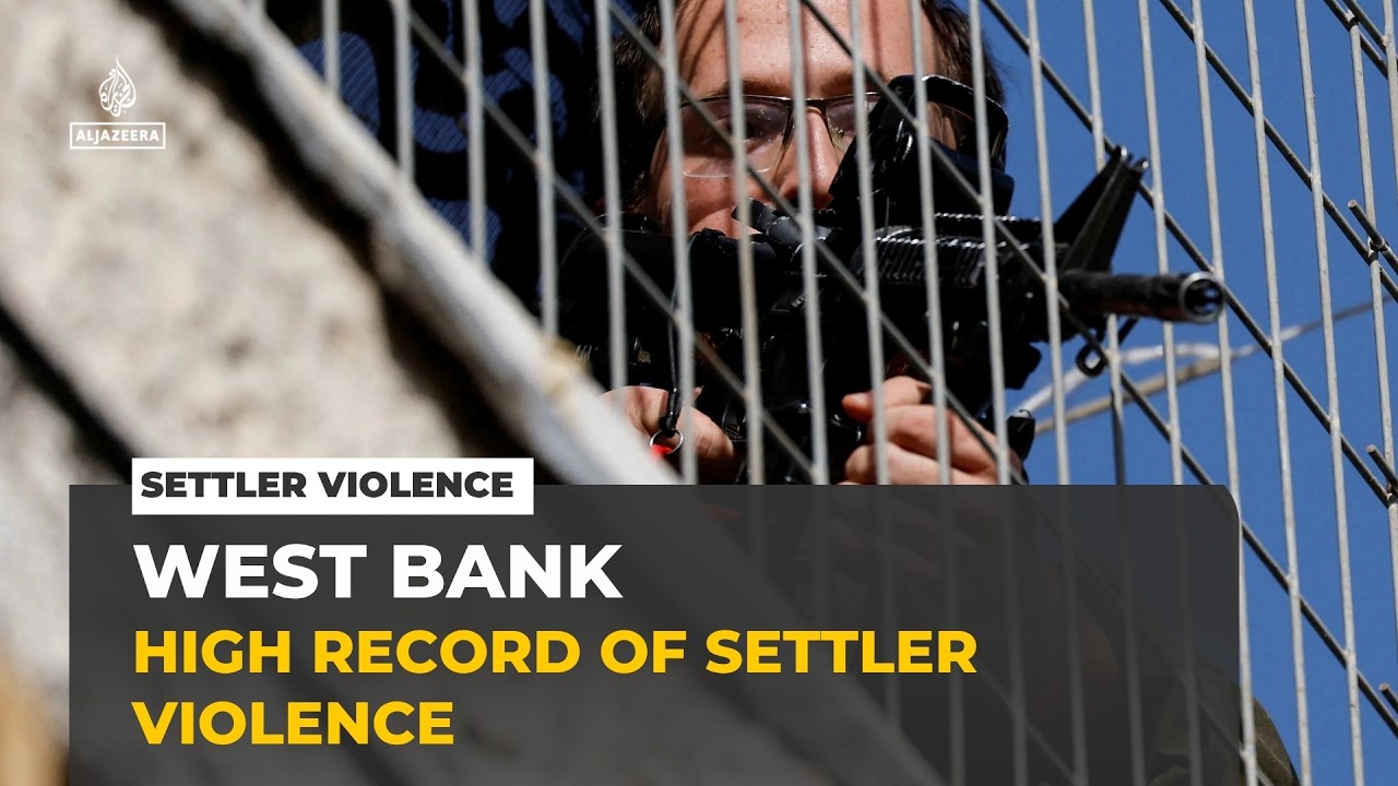 Israeli settler violence against Palestinians reaches record high in occupied West Bank