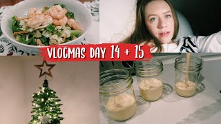 VLOGMAS DAY 14 + 15: lazy weekend in my life