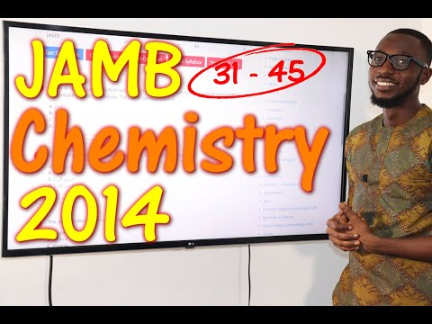 JAMB CBT Chemistry 2014 Past Questions 31 - 45