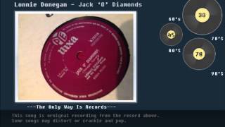 Lonnie Donegan - Jack &#39;O&#39; Diamonds, 78 Record