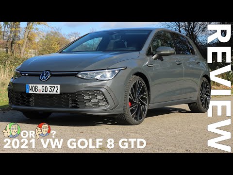 2021 VW Golf 8 GTD Fahrbericht Test Review Probefahrt Kaufberatung Verbrauch Voice over Cars