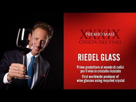 Riedel Glass riceve il XXXIX Premio Masi - received the 39th Masi Prize