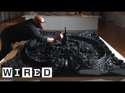 黒人の歴史をモチーフに、黒いレゴで傑作を生み出す職人 | Obsessed | WIRED Japan