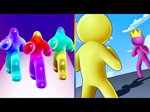 Blob Runner 3D Vs Giant Rush ❇️🔰❇️Walkthrough Android iOS Gameplay