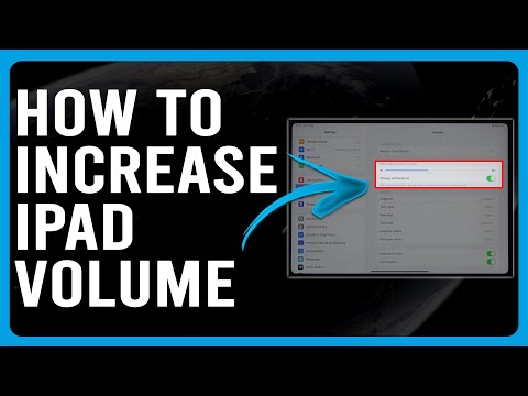 How To Increase iPad Volume (How To Adjust And Make iPad Volume Louder)